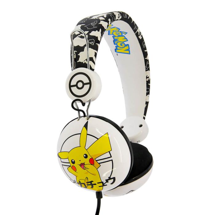 Bild 4, Pokemon Hörlur Dome Tween On-Ear 90dB Japansk Pikachu