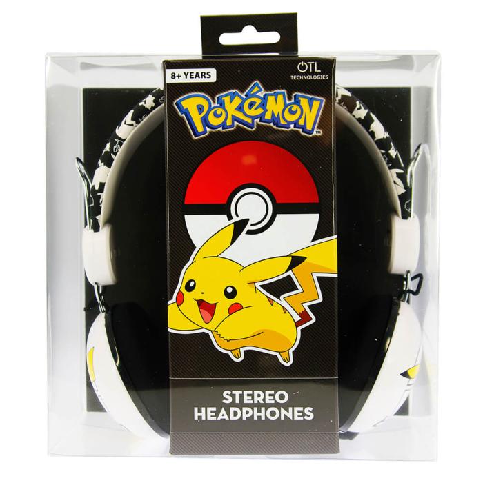 Bild 2, Pokemon Hörlur Dome Tween On-Ear 90dB Japansk Pikachu