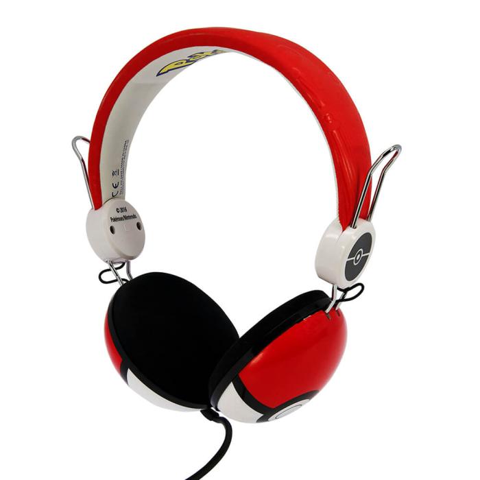 Bild 4, Pokemon Hörlur Dome Tween On-Ear 90dB Pokeball