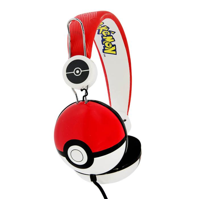 Bild 5, Pokemon Hörlur Dome Tween On-Ear 90dB Pokeball