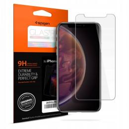 Spigen iPhone 11 Skärmskydd Slim Glas.tR Härdat Glas