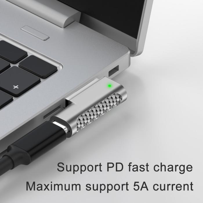 Bild 5, MacBook MagSafe 2 till USB-C Adapter Snabbladdning