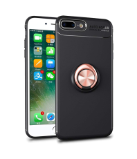 iPhone 7/8/SE (2020/2022) - Ring Skal - Svart/Rosé
