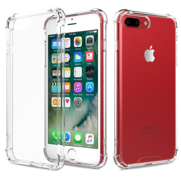 Bild 1, iPhone 7/8 Plus - Shockproof TPU Skal