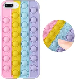 iPhone 7/8 Plus - Pop It Fidget Skal - Multicolor