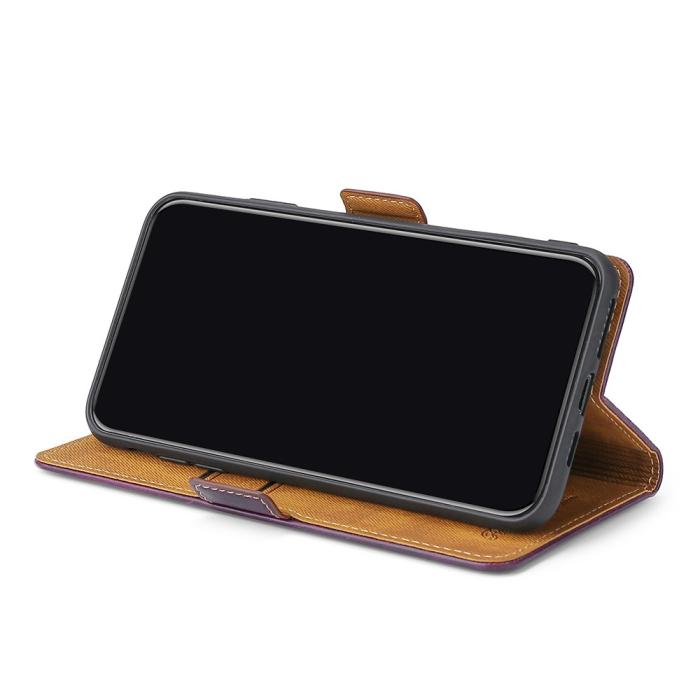 Bild 4, Samsung Galaxy A72 - Läder Fodral - Brun