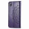 Huawei Y5 (2019) - Plånboksfodral Mandala - Lila