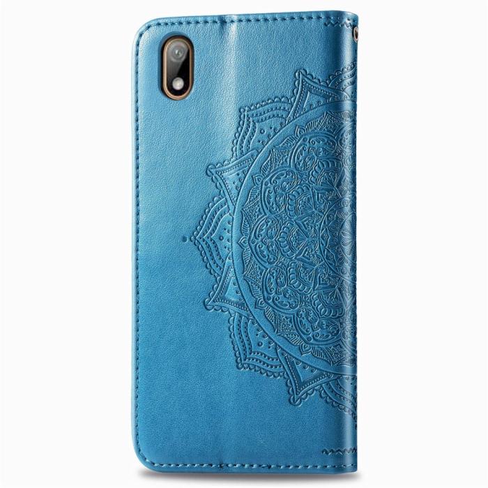 Bild 4, Huawei Y5 (2019) - Plånboksfodral Mandala - Blå