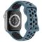 Sportarmband Dual-Color Apple Watch 42/44/45/49 mm (M/L) Blå/Svart