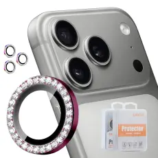 HAT PRINCE iPhone 18 Pro/18 Pro Max Linsskydd Enkay Strass