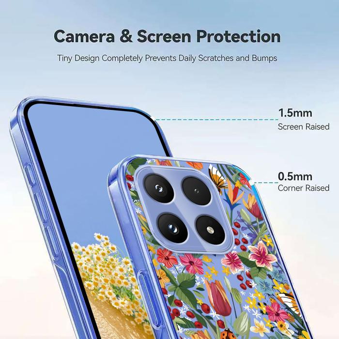 Bild 3, Xiaomi 17 Skal TPU Blommor Liljor