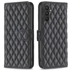 Samsung Galaxy A34 5G Fodral Diamond Läder Svart