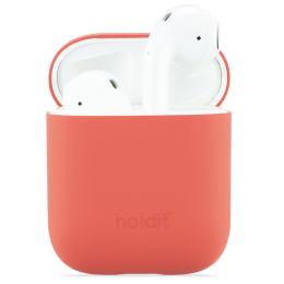 holdit Apple AirPods Skal Silikon Coral