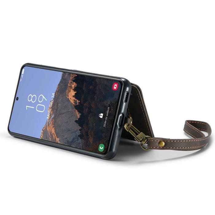 Bild 3, CASEME Galaxy S23 Plus Skal Med Magnetisk Plånbok Brun
