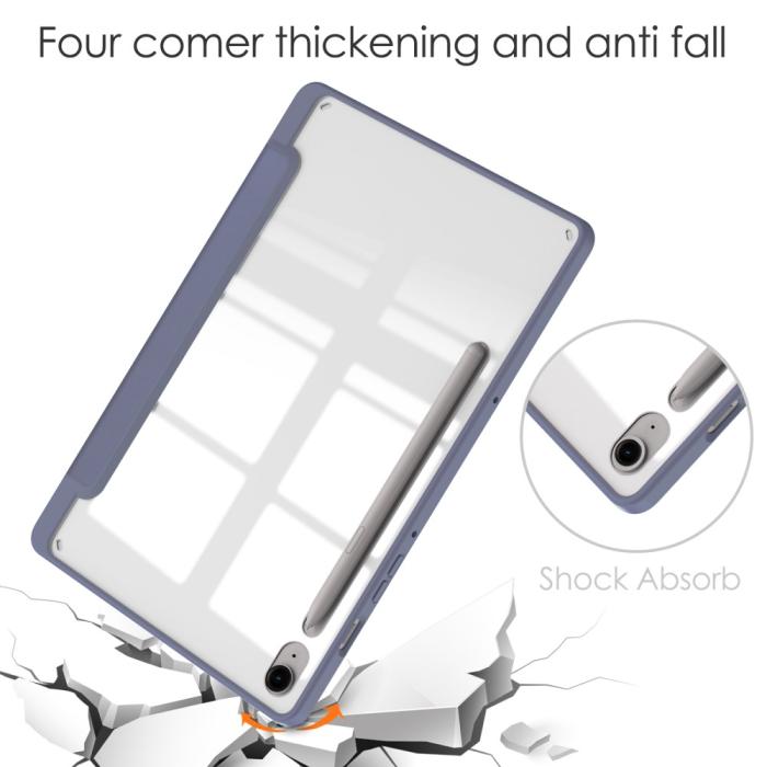 Bild 4, Galaxy Tab S9 FE Fodral Hybrid Pennhållare Lila