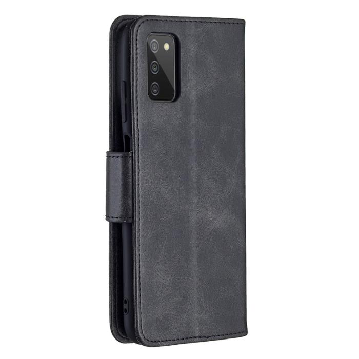 Bild 3, Samsung Galaxy A03s Fodral Läder Solid Shark Svart