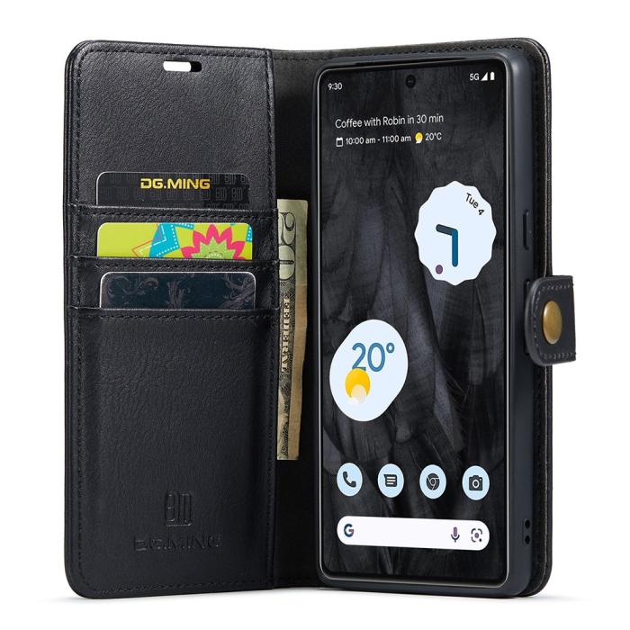 Bild 2, DG.MING Google Pixel 8 Pro 2in1 Magnet Fodral / Skal Svart