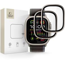 Tech-Protect Apple Watch 1 / 2 49 mm 2-PACK Sk&auml;rmskydd Titanium
