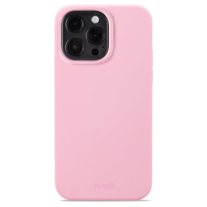 Bild 1, holdit iPhone 15 Pro Max Mobilskal Silikon Pink