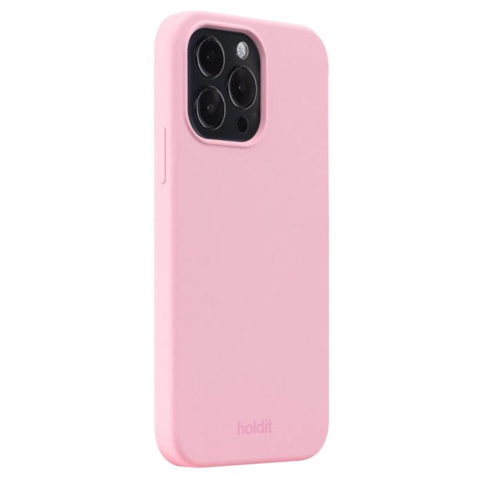 Bild 2, holdit iPhone 15 Pro Max Mobilskal Silikon Pink