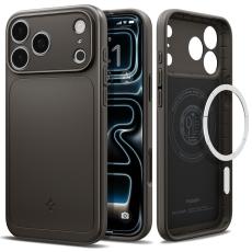 Spigen iPhone 18 Pro / 17 Pro Skal MagSafe Thin Fit Gunmetal