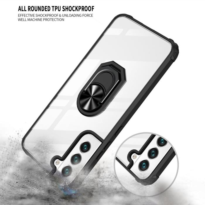 Bild 5, Samsung Galaxy S23 Skal Armor Ring Hybrid Röd