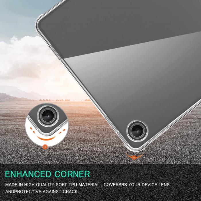 Bild 6, Lenovo Tab M10 Plus Gen 3 Skal TPU Matt Transparent