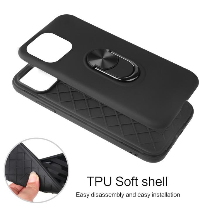 Bild 4, iPhone 13 Skal Hybrid Ring Hållare Blå