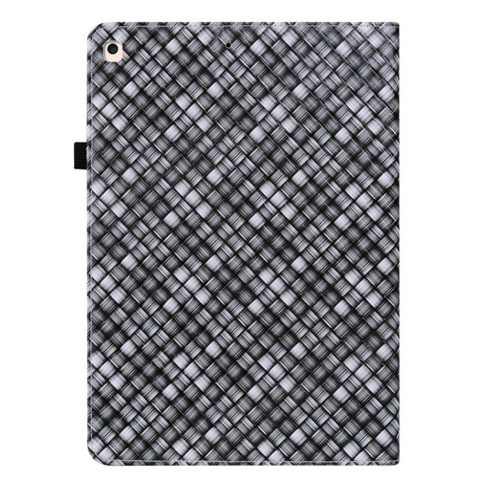 Bild 3, iPad 10.2 2019/2020/2021 Fodral Vävd Textur Svart