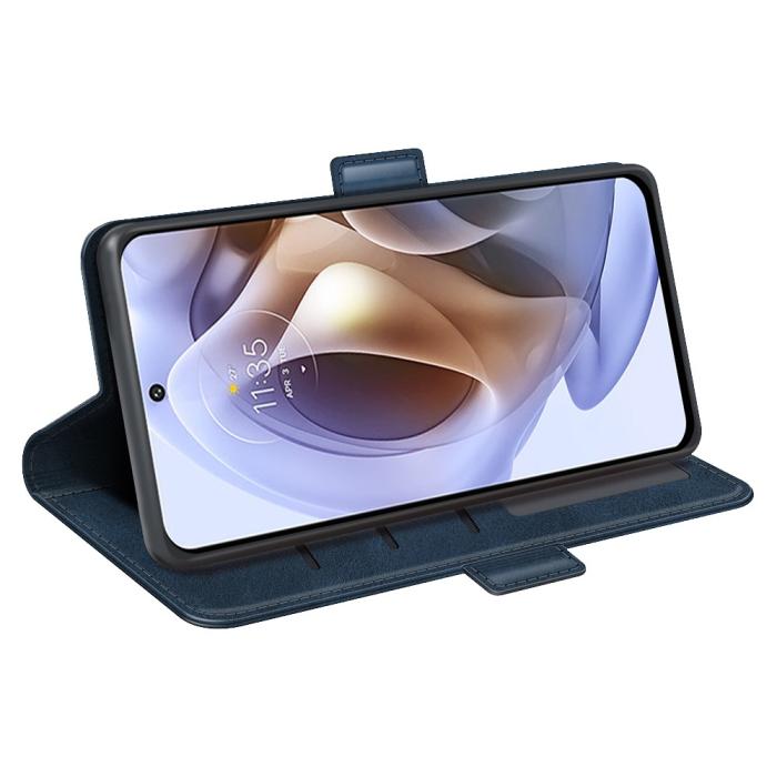 Bild 6, Motorola Moto G31 / G41 Fodral Med Magnetisk Stängning Blå