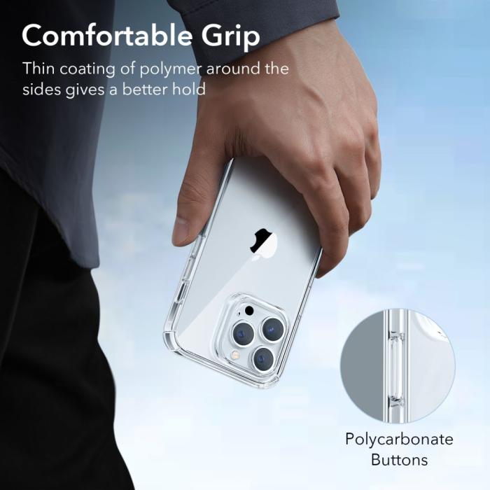 Bild 5, ESR iPhone 14 Pro Max Skal Krystec Transparent