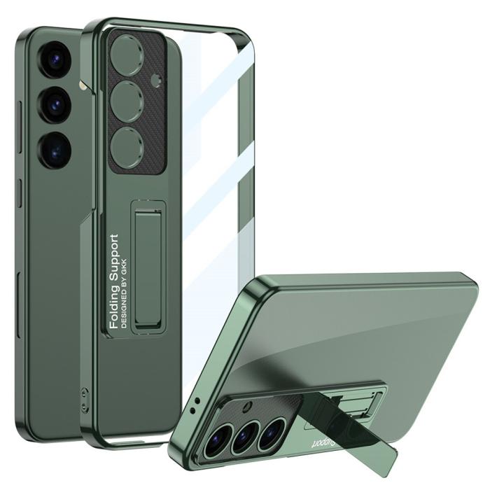 Bild 1, GKK Galaxy S24 Plus Skal Hybrid Kickstand Mörk Grön