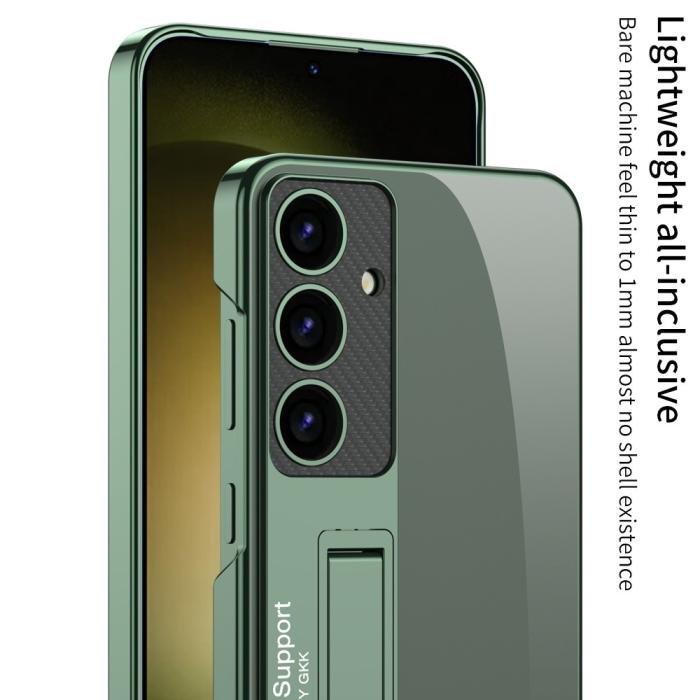 Bild 3, GKK Galaxy S24 Plus Skal Hybrid Kickstand Mörk Grön