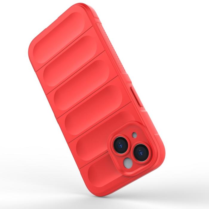 Bild 3, iPhone 15 Plus Skal Magic Shield Röd