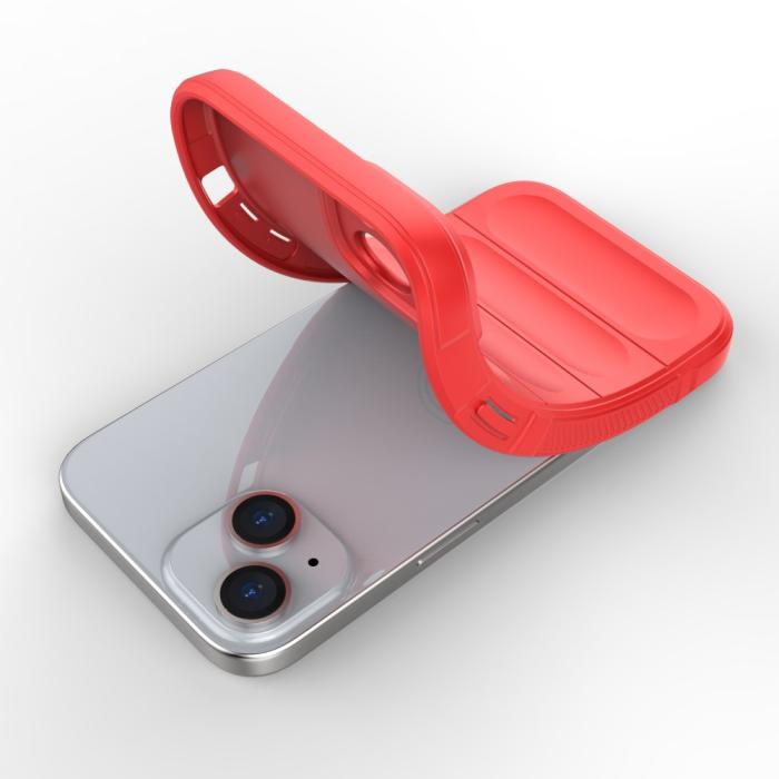 Bild 5, iPhone 15 Plus Skal Magic Shield Röd