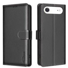 BINFEN iPhone Air Fodral RFID L&auml;der Svart