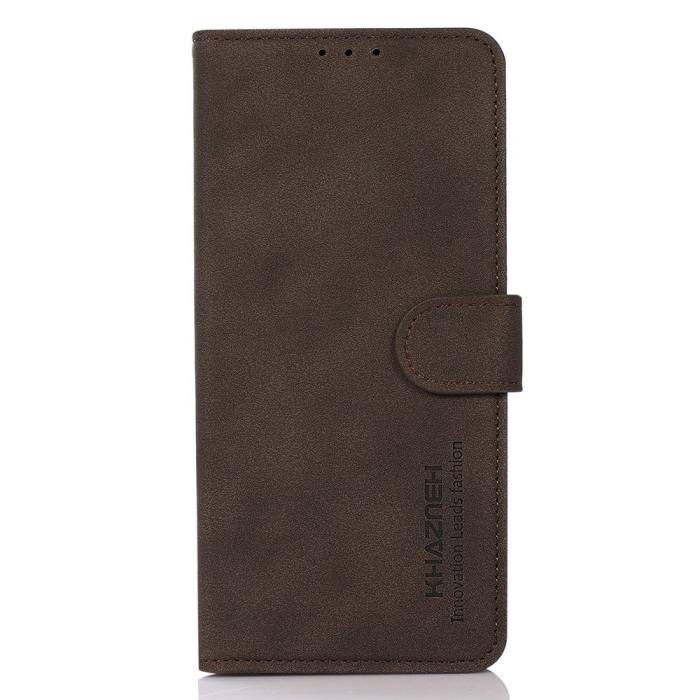 Bild 6, KHAZNEH Xiaomi Redmi 10 5G Fodral Retro Läder Brun