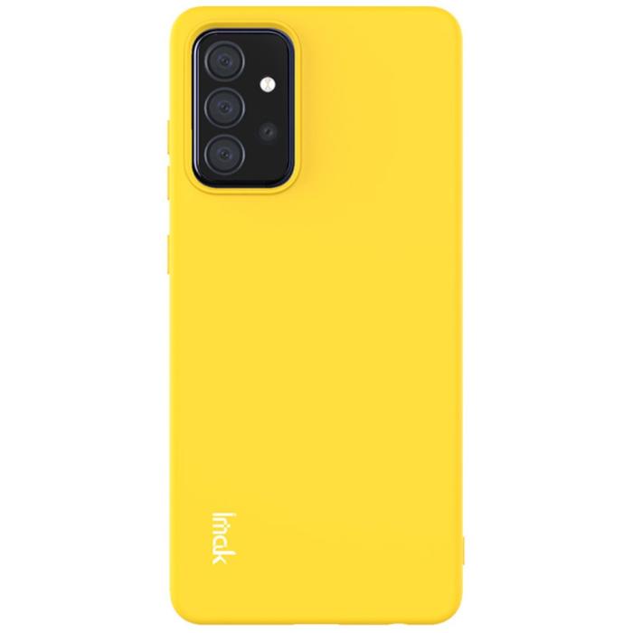 Bild 1, Samsung Galaxy A72 - IMAK Skin Touch Skal - Gul