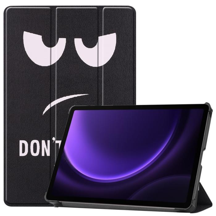 Bild 1, Samsung Galaxy Tab S9 FE Fodral Tri-Fold Läder Dont Touch