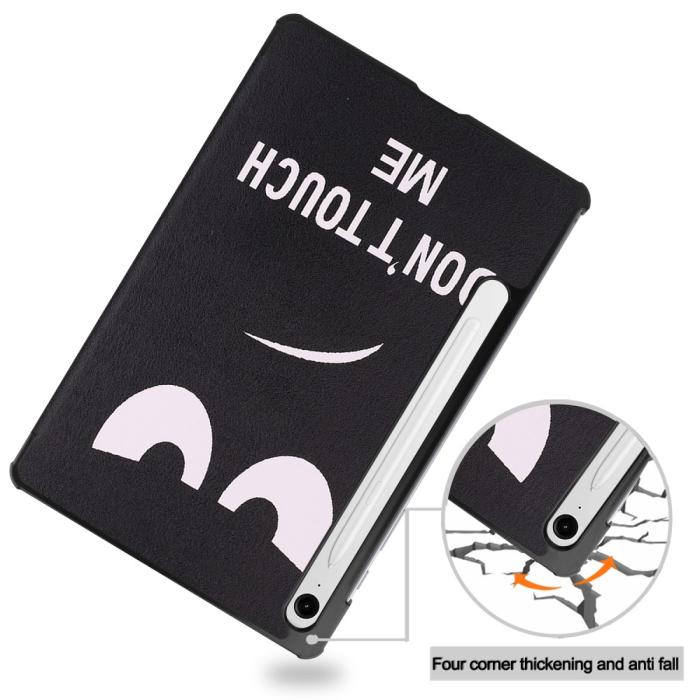 Bild 5, Samsung Galaxy Tab S9 FE Fodral Tri-Fold Läder Dont Touch