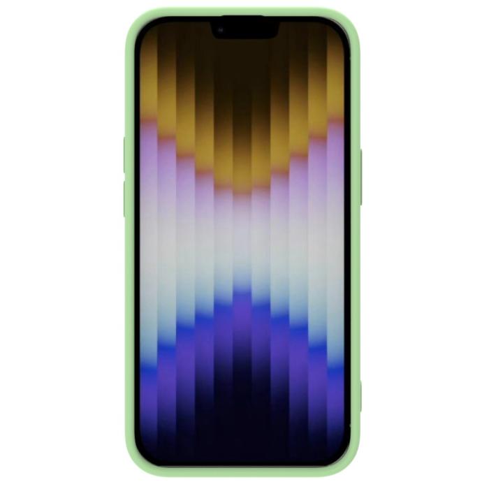 Bild 2, NILLKIN iPhone 14 Skal CamShield Silky Liquid Grön