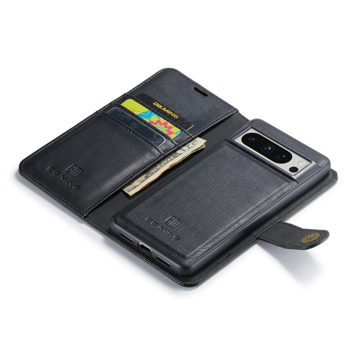 Bild 6, DG.MING Google Pixel 8 Pro 2in1 Magnet Fodral / Skal Svart