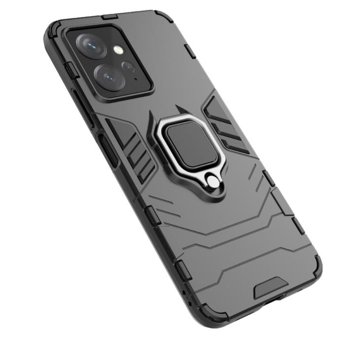Bild 4, Xiaomi Redmi Note 12 4G Skal Ring Hybrid Armor Svart