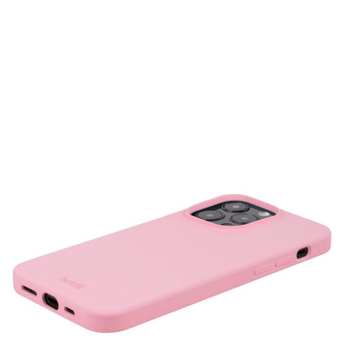 Bild 3, holdit iPhone 15 Pro Max Mobilskal Silikon Pink