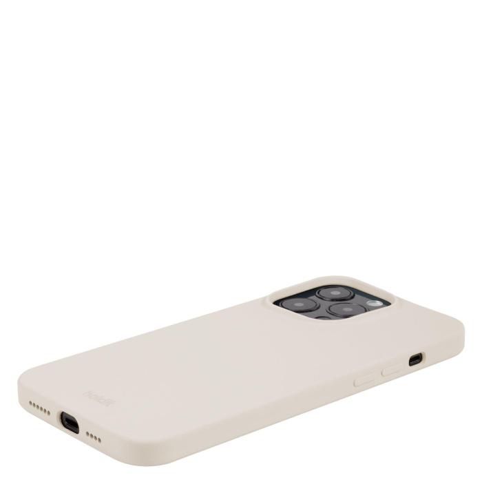 Bild 2, holdit iPhone 15 Pro Max Mobilskal Silikon Light Beige