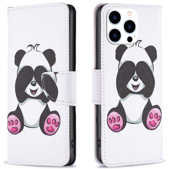 Bild 1, iPhone 16 Pro Fodral Panda Vit