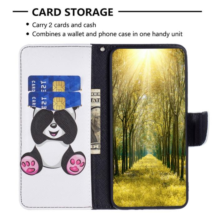 Bild 2, iPhone 16 Pro Fodral Panda Vit