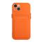 iPhone 13 Mini Skal Med Kortfack Orange