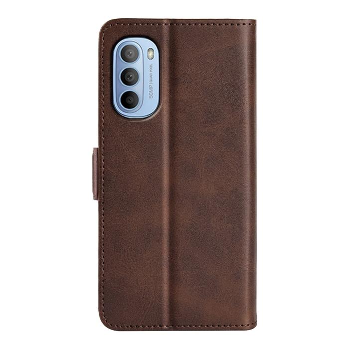 Bild 3, Motorola Moto G31 / G41 Fodral Med Magnetisk Stängning Brun
