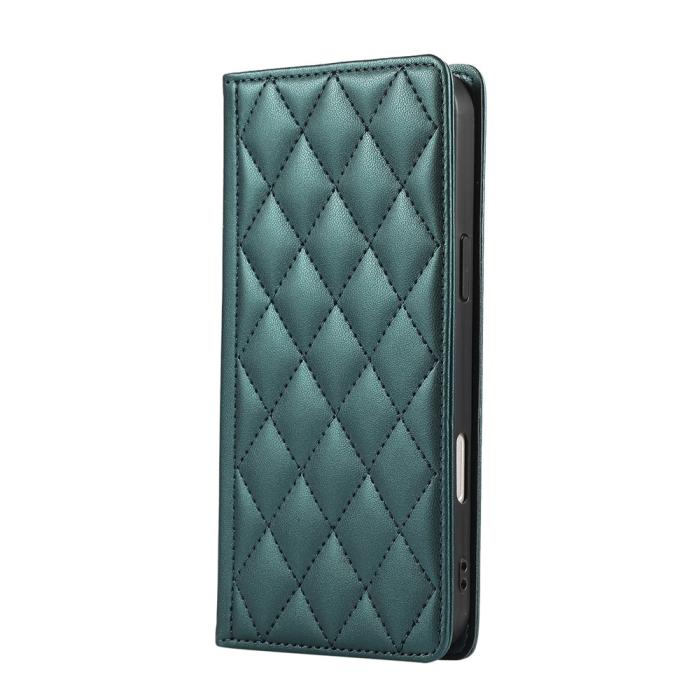 Bild 6, Samsung Galaxy S26 Plus Fodral RFID Rhombus Läder Grön